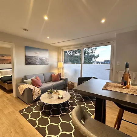 Helle An Der Familienlagune Mit Balkon Apartment Busum